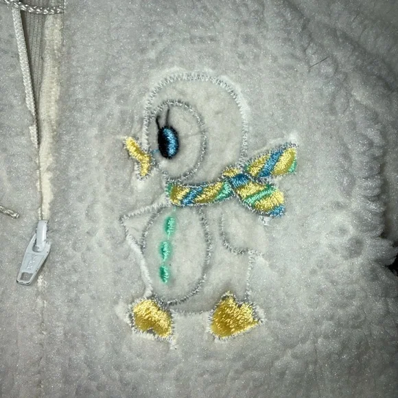 Vintage Weather Tamer Duck Embroidered Snow Bunting Suit for Babies 9 Month - Picture 3 of 4